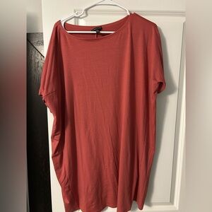 Eileen Fisher short sleeve women’s shirt size L